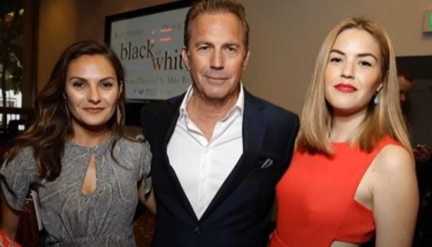 Cindy Silva ex-husband Kevin Costner and daughters Lily and Annie